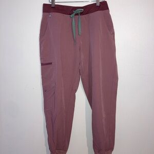 Figs Women's Mineral Mauve Petite Large Zamora™ - Jogger Scrub Pants